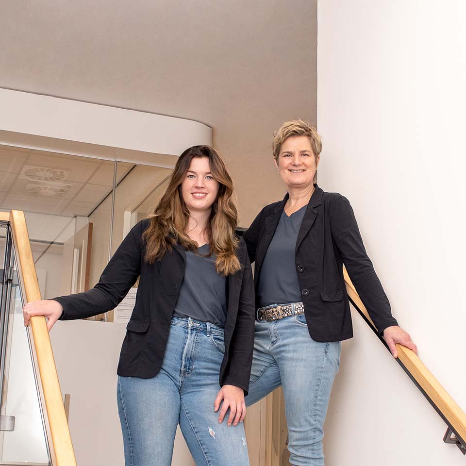 Manou Woerts en Ellen Lammers